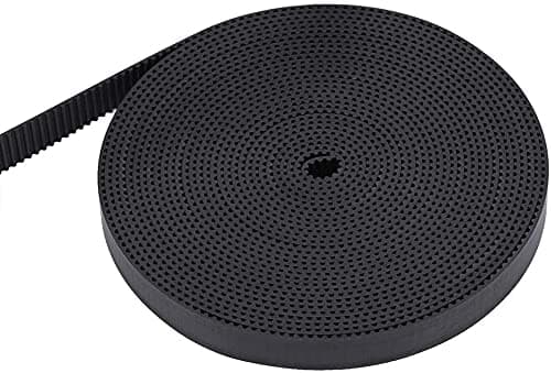 3DINNOVATIONS 3D Printer Timing Belt 2GT 10mm Width, 5M Toothed Belt GT2 3D Printer Timing Belt Pulley,10mm Width 2GT Rubber Synchronous Timing Belt for 3D Printer (10MM Width 5M Length)