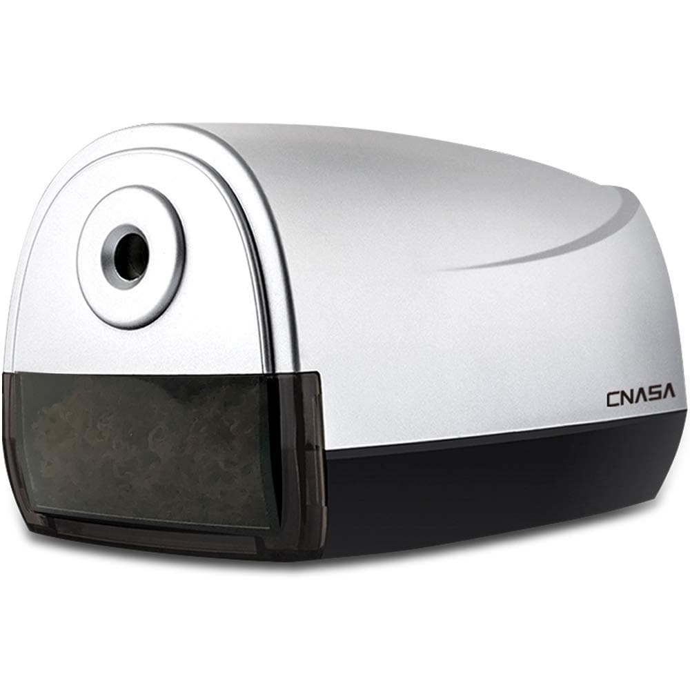 Pencil Sharpener, Electric Pencil Sharpener with Auto Safe Feature,Portable Electric Sharpener for Home/School/Classroom/Office, No.2/Colored Pencils,USB/Battery Operated