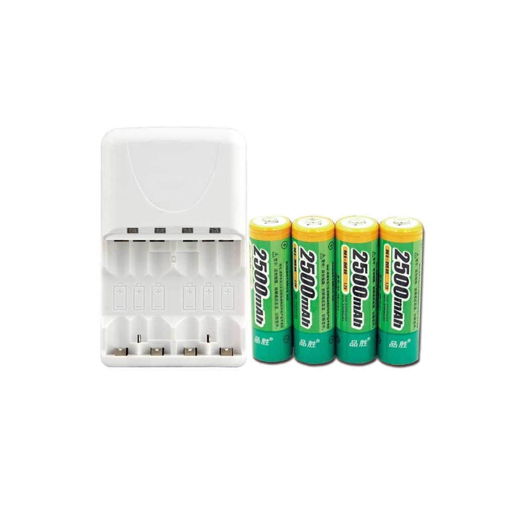 Rechargeable Battery No. 5 Set Of 4 Rechargeable Battery No. 5 2500 MAh Standard Camera Rechargeable Battery