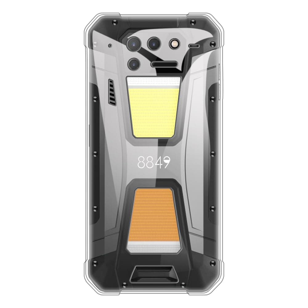 TPU Phone Case Compatible with Unihertz Tank 2, Slim Shockproof Soft Cover with Anti-Scratch Design and Precise Cutouts for Full Protection (Clear)