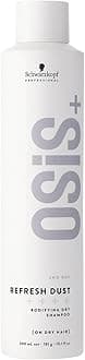 Schwarzkopf Professional OSiS Refresh Dust Bodifying Dry Shampoo For Greasy Hair And Scalp Instant Volume Hair Grip Fullness 300 ml