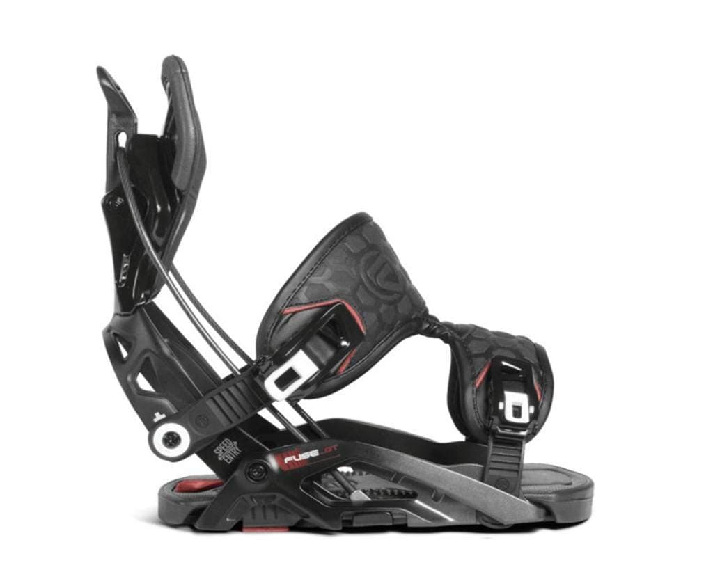 Flow 2019 Fuse GT Mens Black Medium Snowboard Bindings