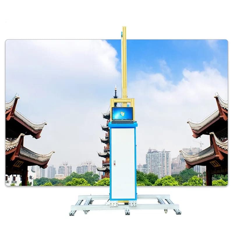 3D Wall Printer Large Scale Painting Automatically Draws murals Wall Printing Inkjet Machine