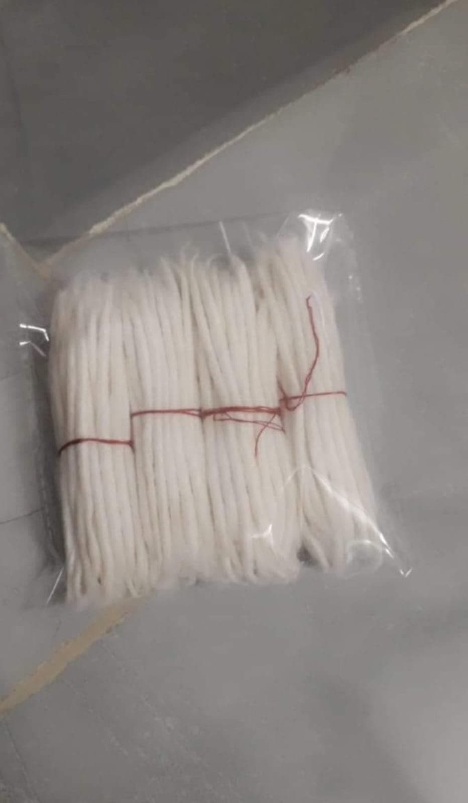 Janeesh Pure White Cotton Wicks - 100 Pieces