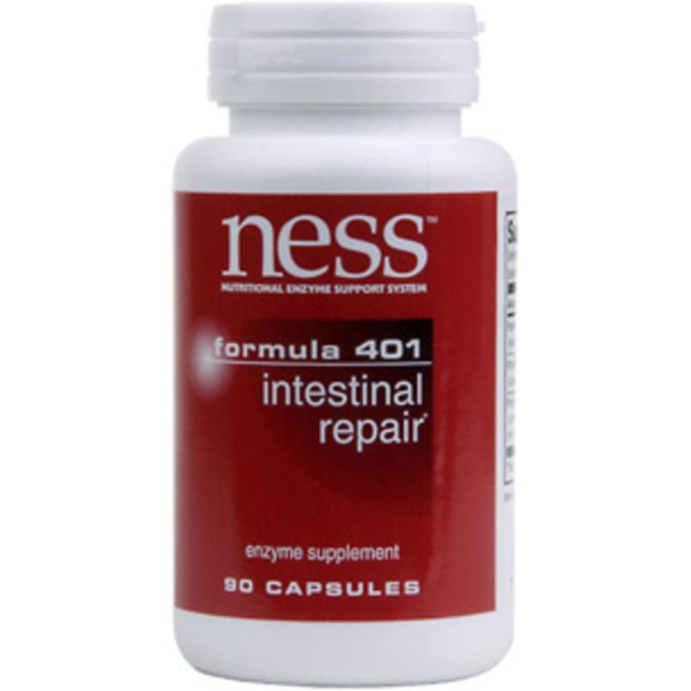 Ness Enzymes- Intestinal Support #401 90 vegcaps