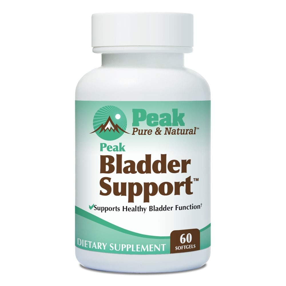 Peak Bladder Support by Peak Pure & Natural® for Overactive Bladder and Bladder Control | Go-Less™ for Urge Incontinence and Leak Accident Protection | Soylife® and EFLA® 940