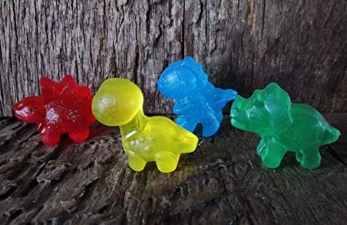 Ten Tiny Dinosaur Organic Soap Favors