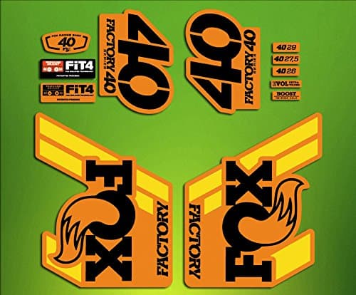 Stickers Fork Fork Fox 40 2018 ELX91 Self-Adhesive Stickers Decals Stickers Forcela Gabel Fourche