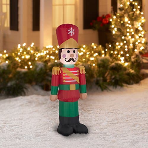 Inflatable Nutcracker Soldier - Christmas Airblown - 4ft tall