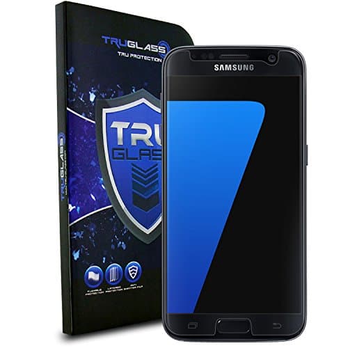 TRUGLASS Screen Protector for Samsung Galaxy S7 - Retail Packaging - Galaxy S7 Temglass 3mm