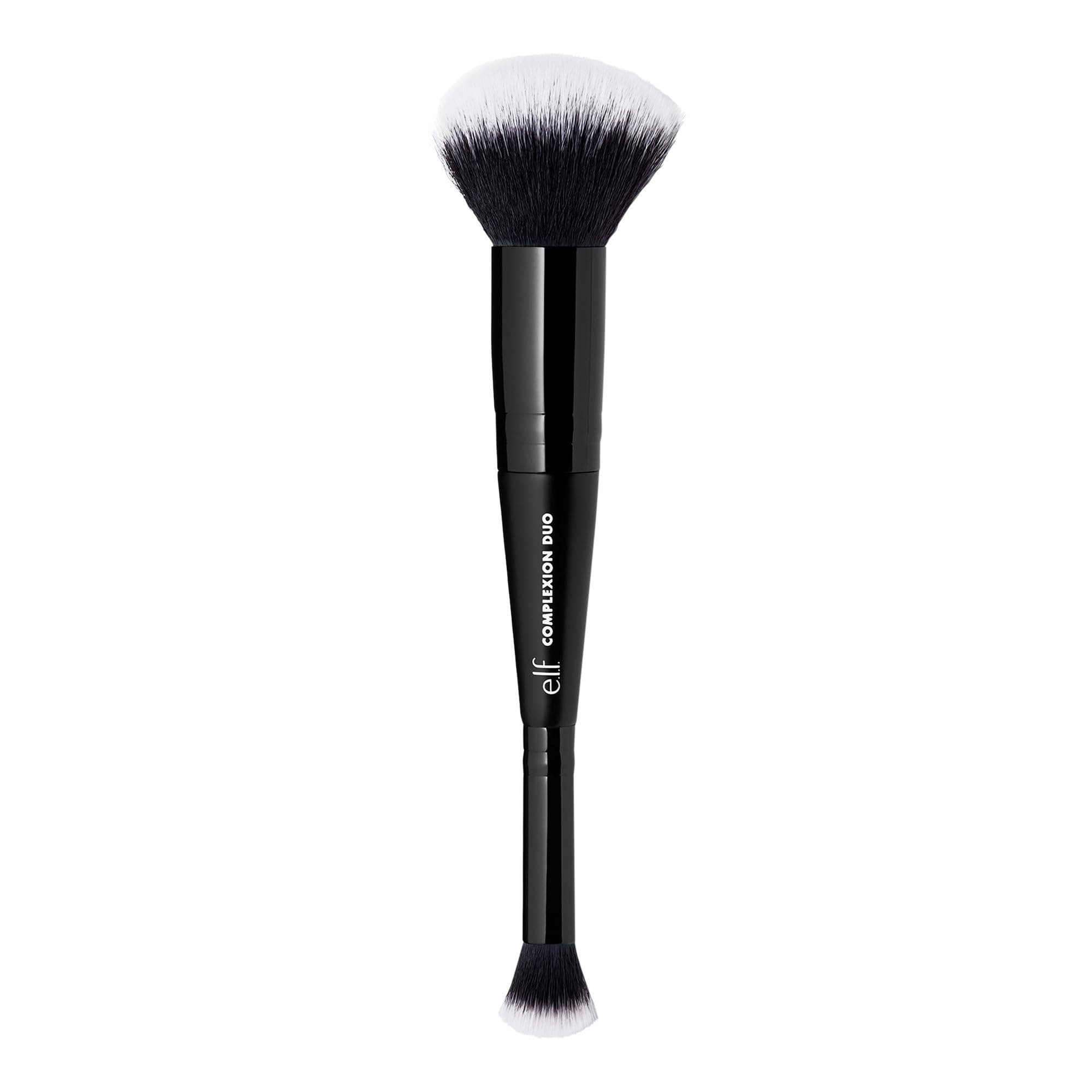 Concealer & Foundation Complexion Duo Brush, 2-in-1 Makeup Brush For Concealer & Liquid & Powder Foundation, Made With Synthetic Bristles