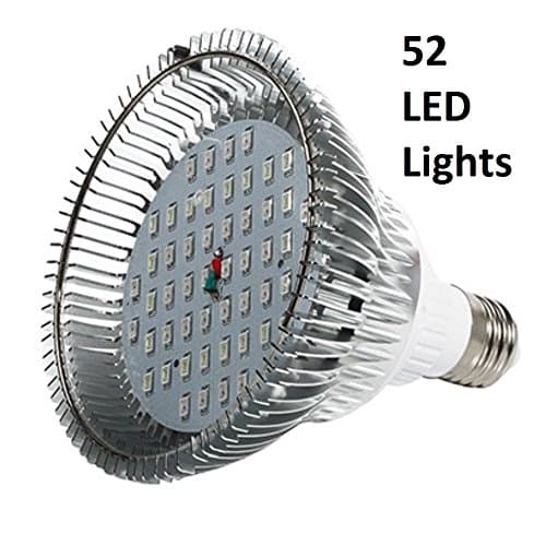 52W LED Grow Light For Indoor Growing Acceleration