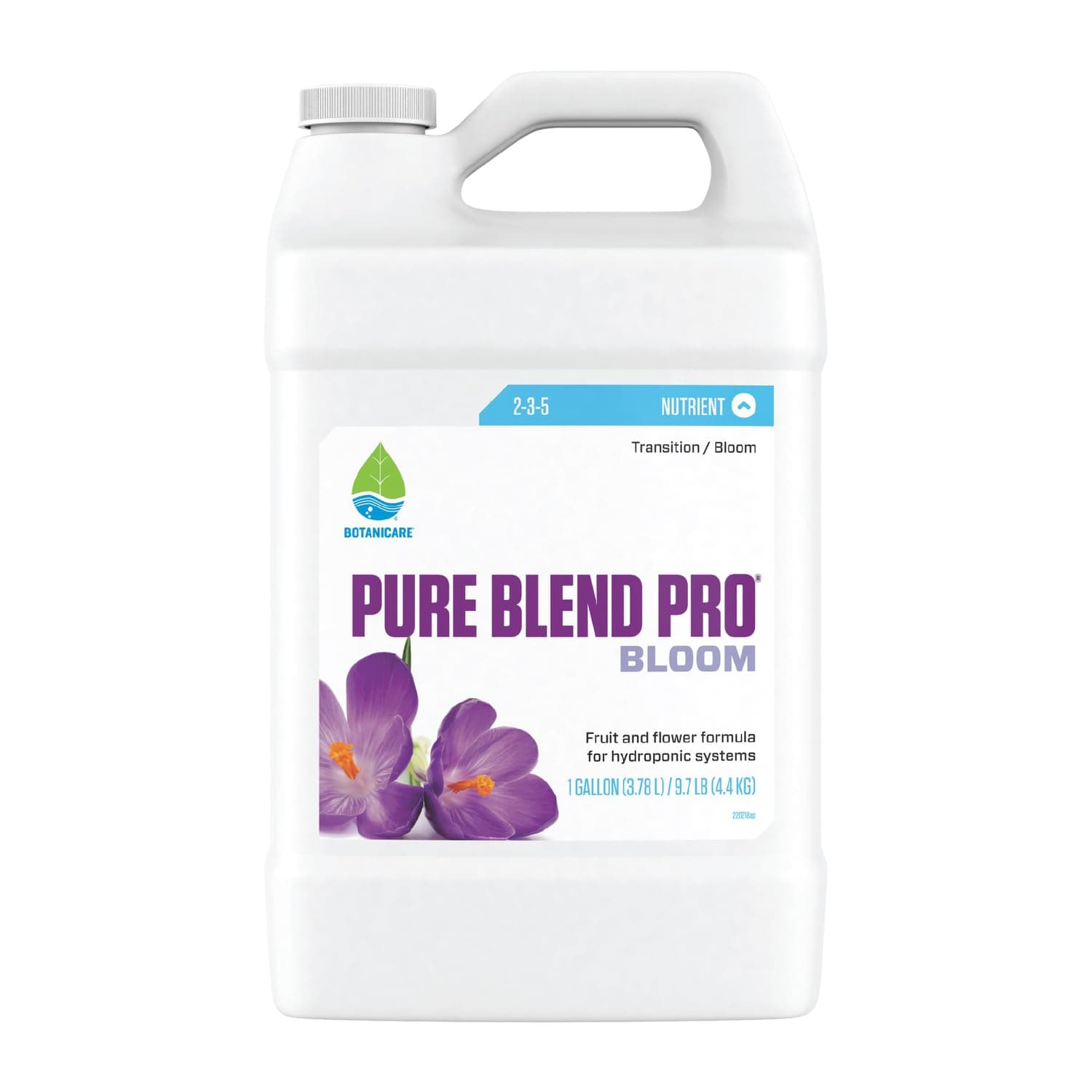Pure Blend Pro Bloom, Nutrient for Fruit and Flowers, 2-3-5, 1 gal.