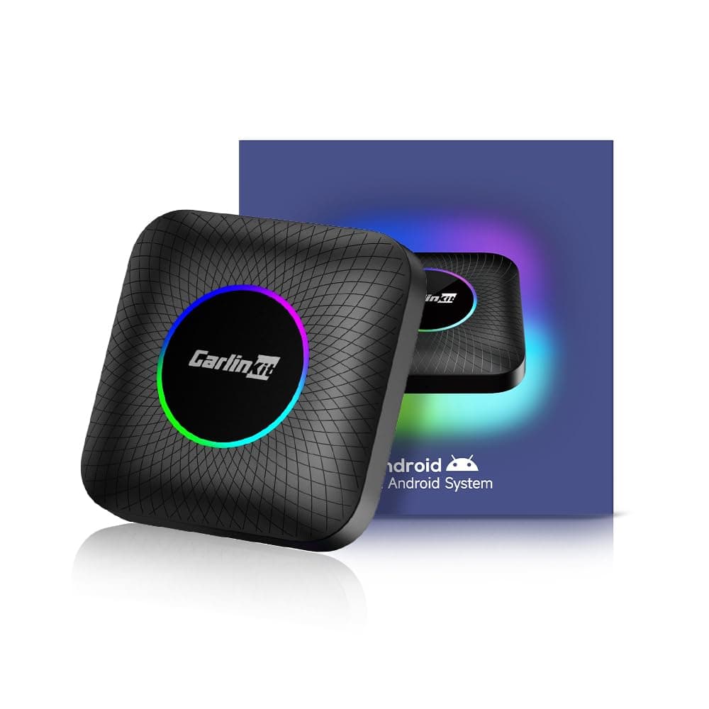 Ai Box CarPlay Android 13.0 for Wired CarPlay and Touchscreen Cars, Support YouTube/Netflix/TikTok/Google Play, Built-in 4G Net, 8-Core 8+128G