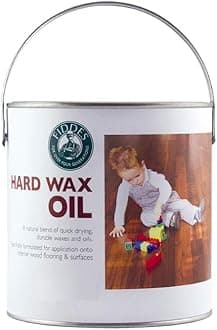 Fiddes- Hard Wax Oil - Clear Satin 1 LTR Tin -Like Osmo by Fiddes