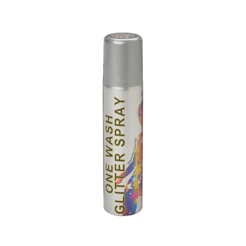 Stargazer Glitter Hair Spray - Silver x 1