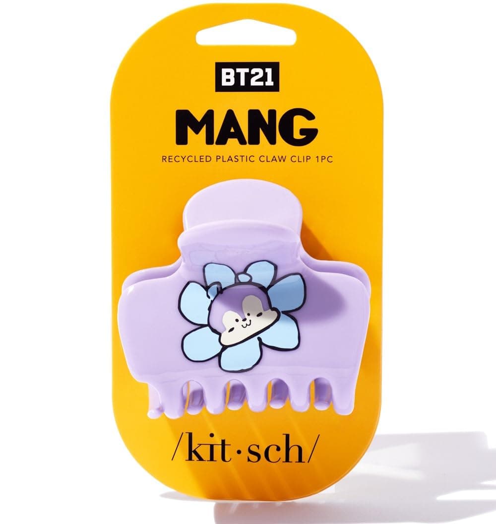 BT21 x キッチュリサイクルプラスチックパフィークロークリップ 1個 - Mang