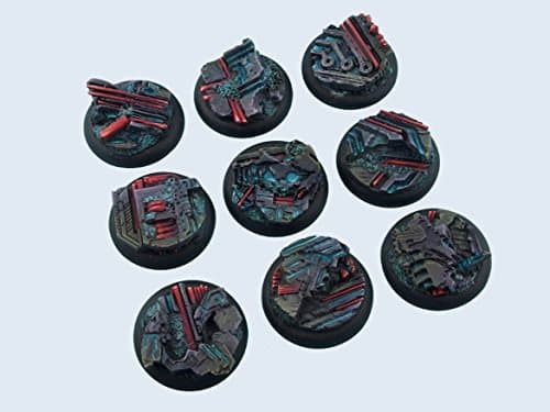 Micro Art Studio 30mm Derelict Bases (5)