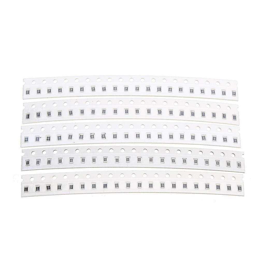 Eiechip 0805 SMD Resistor Kit Assorted Kit 1ohm-1M ohm 1% 33values 20pcs=660pcs Sample Kit Resistor Pack
