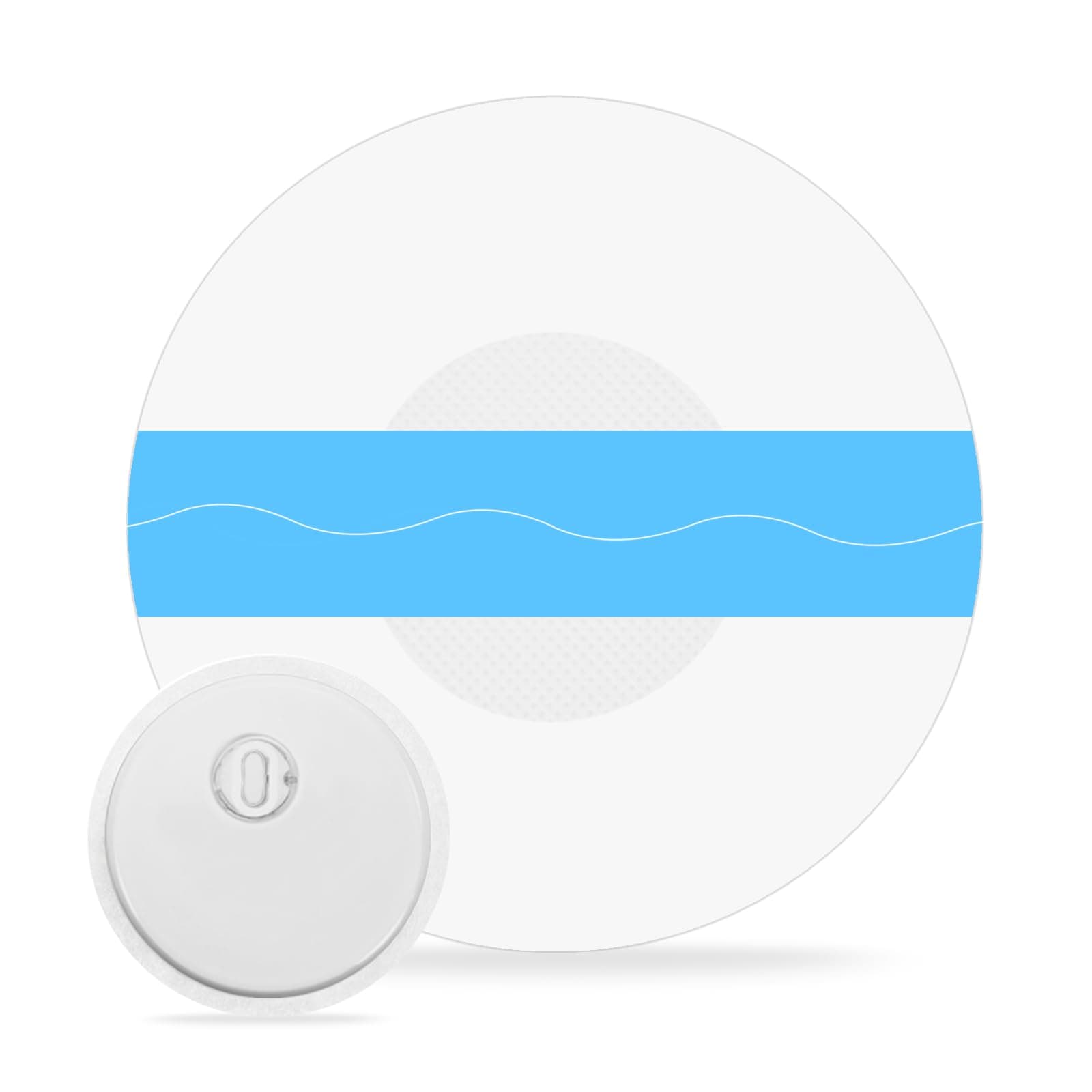 Sensor Covers for Libre 3, 60Pack Waterproof Libre 3 Adhesive Patches Transparent CGM Sensor Patch Full Cover Latex-Free & Hypoallergenic 14 Days Long Protection