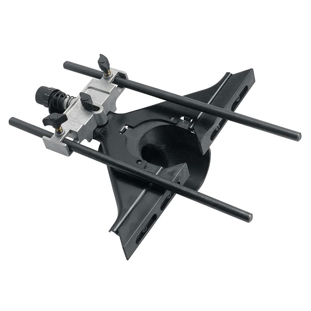 DEWALT Universal Router Edge Guide with Dust Collection, Fine Adjustment, Vacuum Adaptor (DW6913)