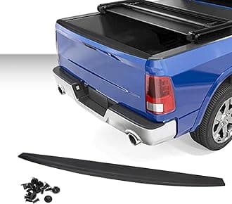 G-PLUS Tailgate Protector Spoiler Top Cap Molding Cover Compatible for 2009-2018 Dodge Ram 1500 2500 3500 62.32" Length Short Bed