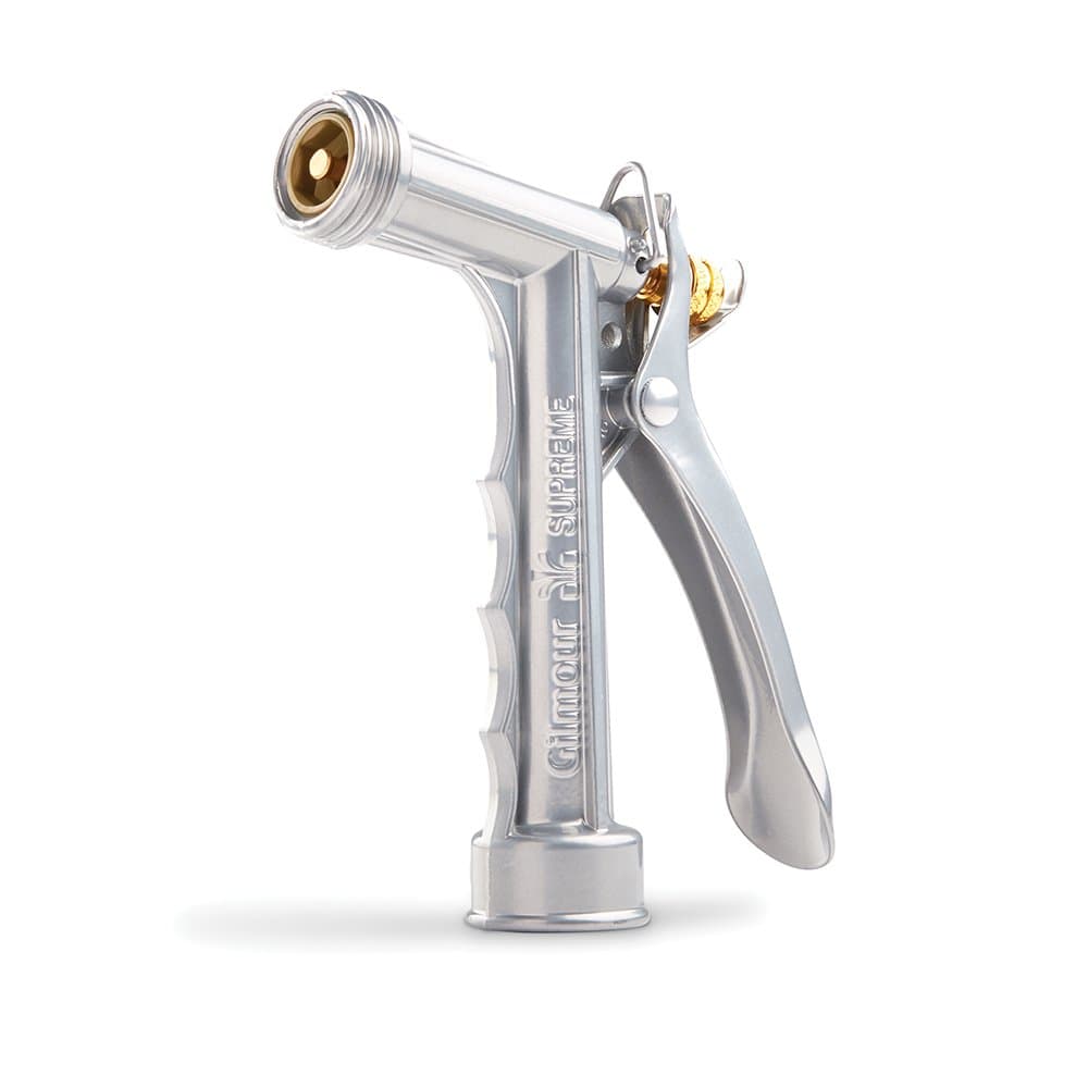 Full Size Zinc Pistol Grip Nozzle with Threaded Front