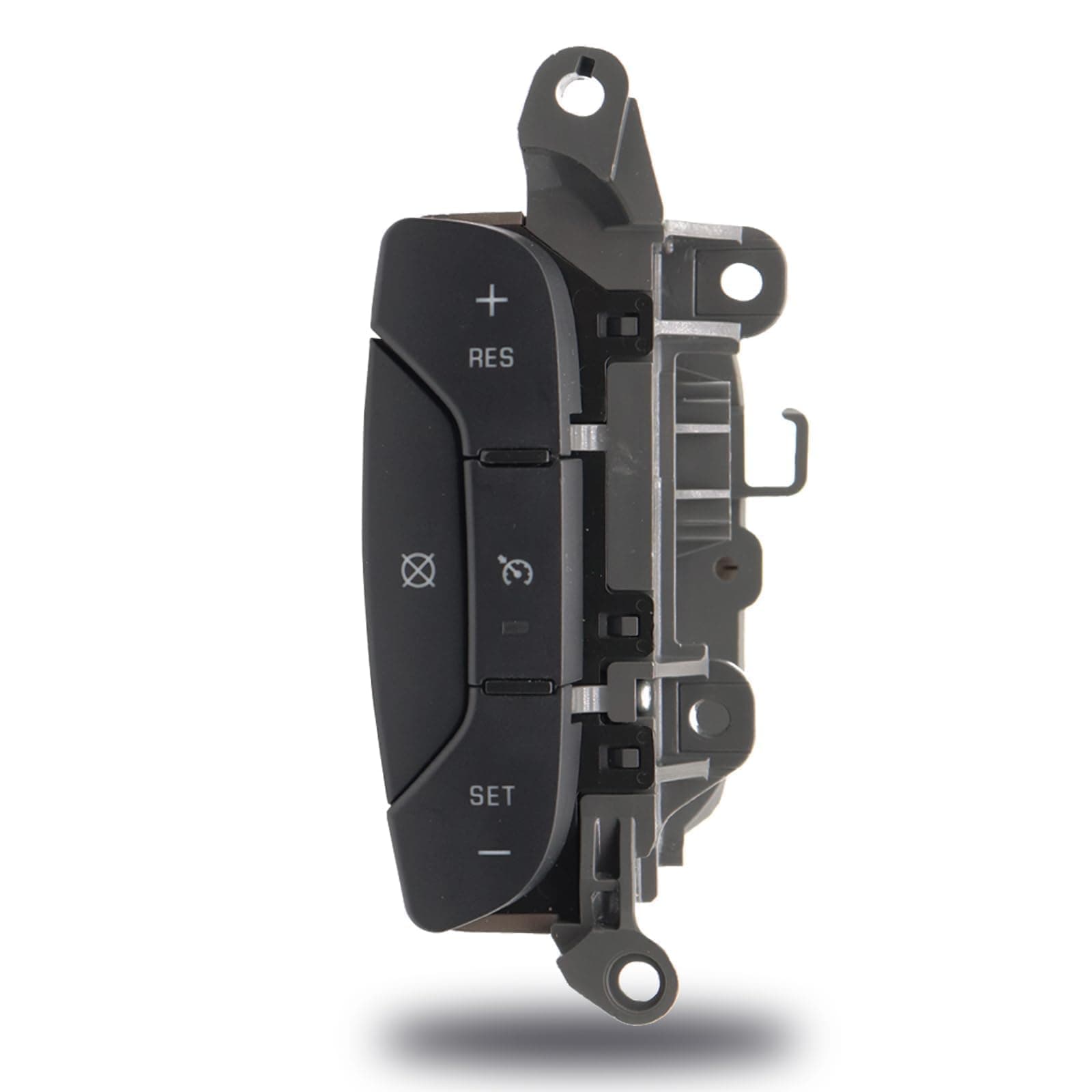 Steering Wheel Cruise Control Switch compatible with Chevy 2007-2013 Silverado Suburban Tahoe Avalanche GMC Sierra Denali 2008-2009 Cadillac Escalade Cruise Control Switch Replace for D1957E 15819309