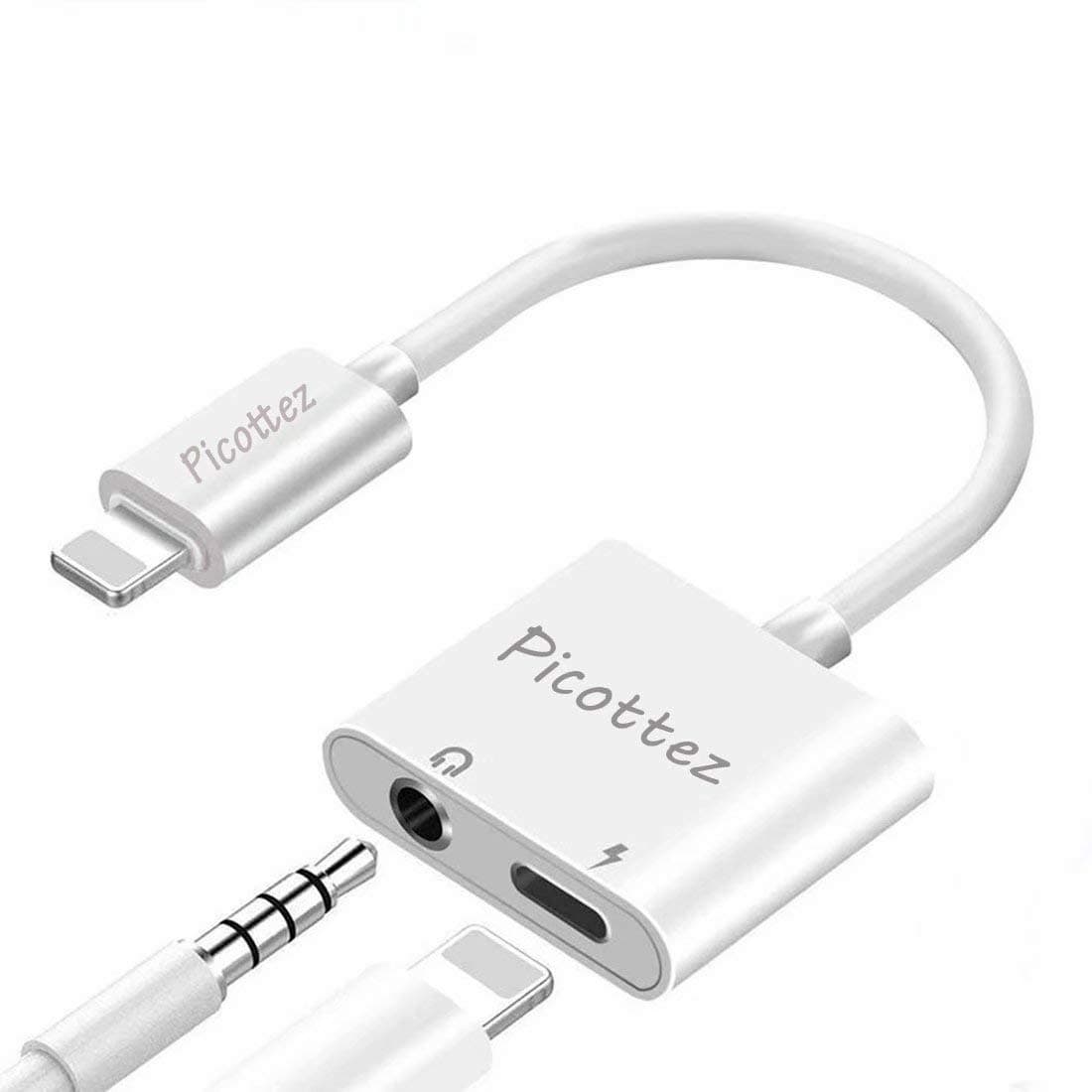 for iPhone Adapter 3.5 mm Jack Charger and Headphone Adapter for iPhone 8-22