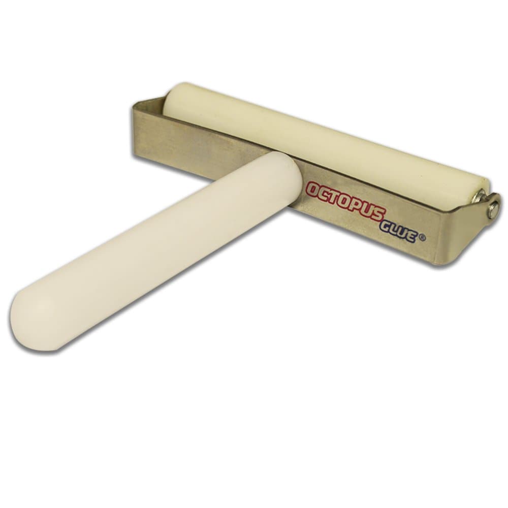 Silicone Rubber Pasting Roller Wheel for LCD UV OCA, LOCA, Polarizer, Film Application Wheel Roller 100mm (4 inch)