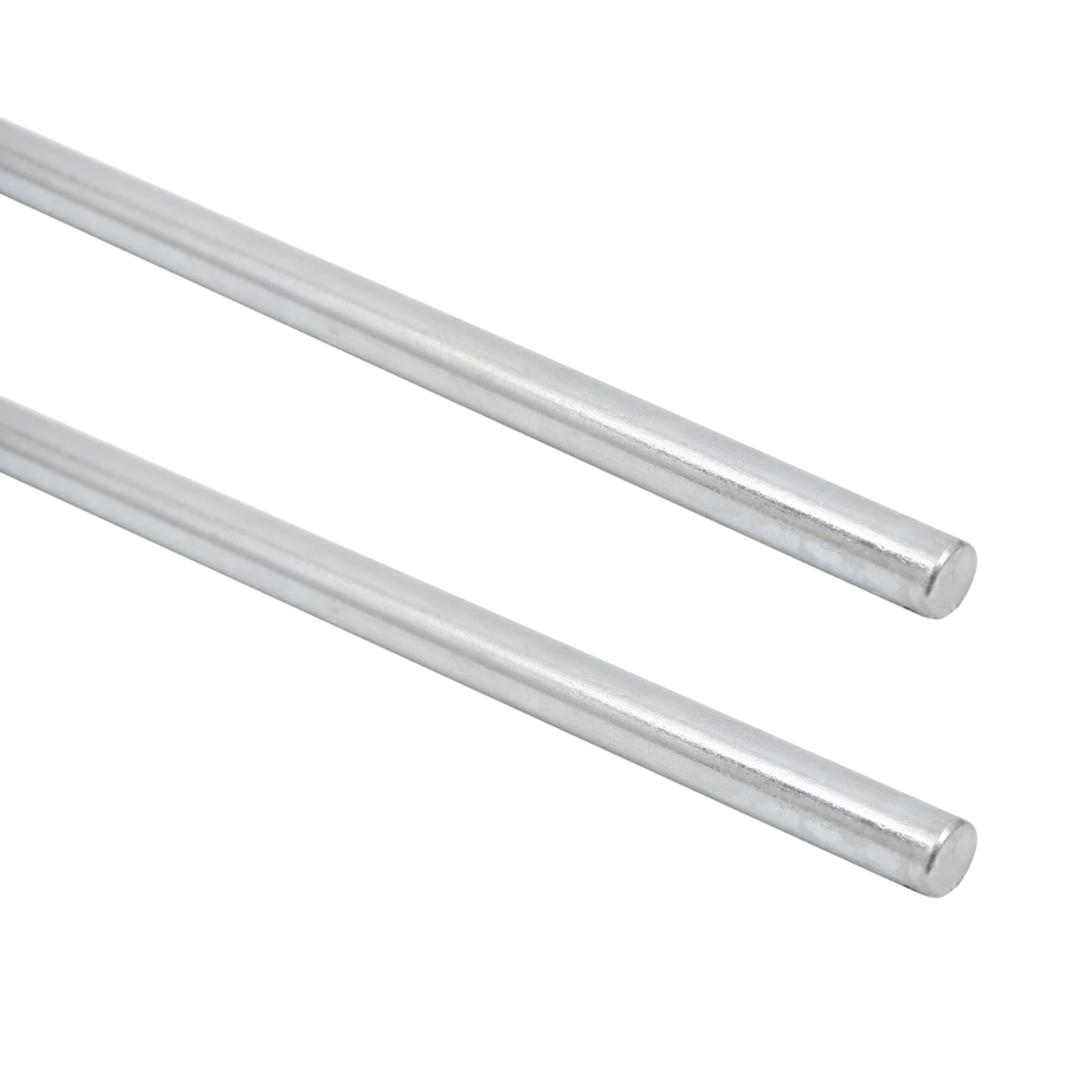AR-PRO (2-Pack) 3/4” x 36” Zinc Plated Steel Rods Designed for Use as an Axle Shaft on Hand Trucks Dollies Wagons 4005BC Wheelbarrows
