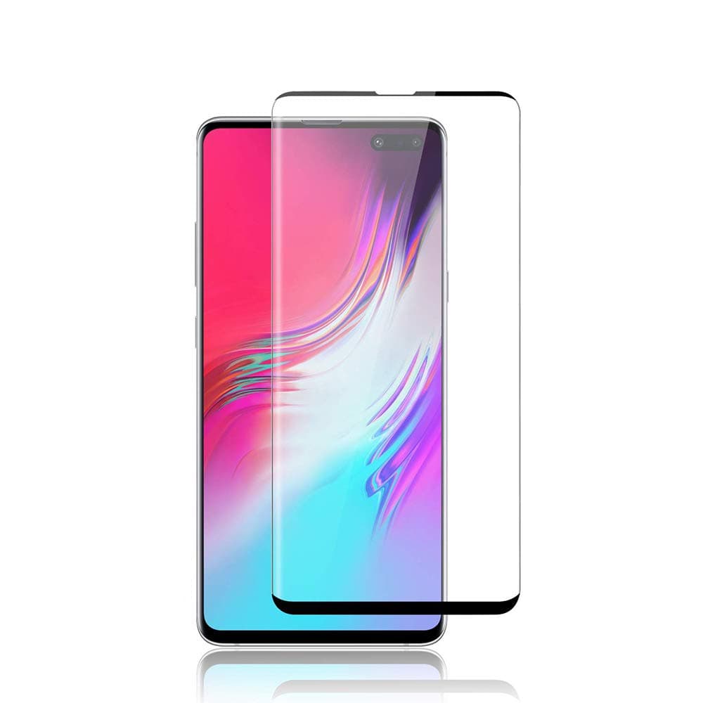 for Samsung Galaxy S10 5G Glass Screen Protector - [2 Pack] 3D Anti-Scratch 9H Hardness Tempered Glass Film Screen Protector for Samsung Galaxy S10 5G SM-G977U SM-G977B G977 SM-G977