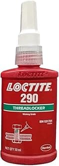 Genuine Henkel Loctite 290/50ML Threadlocking Adhesive, Medium/High Strength, 50 mL
