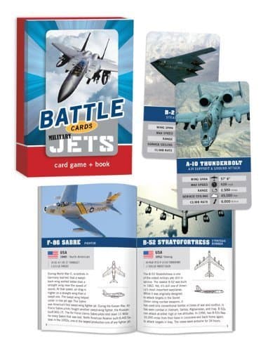 Military Jets Battle Cards