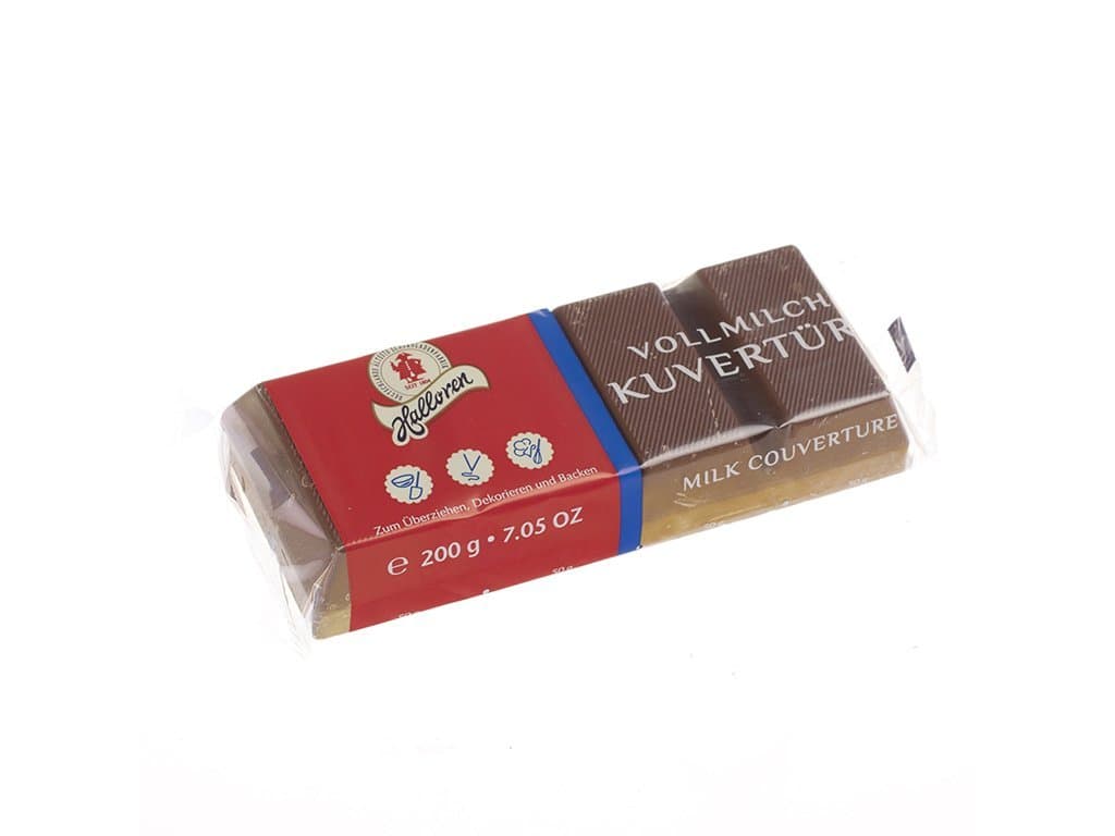 Halloren Couverture Milk Chocolate 200 g