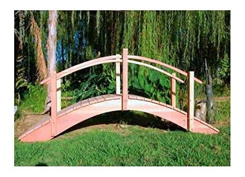 Handmade High Arch Tall Post Bridge (12 ft. Sealed High Arch Tall Post Bridge)