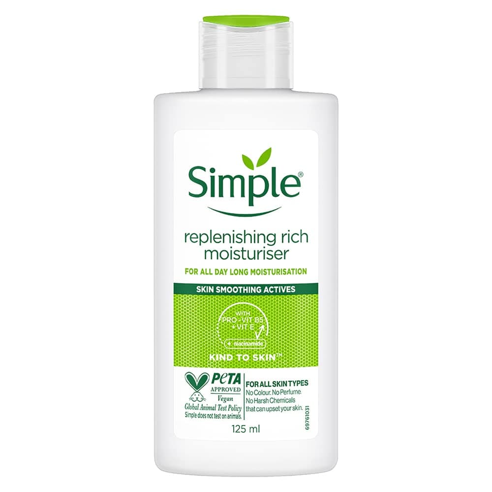 Replenishing Rich Moisturiser, 125ml by Simple