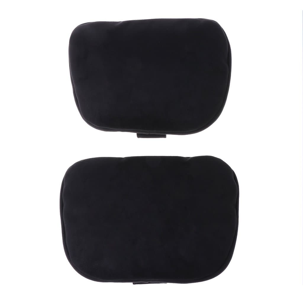 2 Pieces Universal Car Headrest S Class Ultra Soft Pillow For Mercedes Benz Maybach Neck pillow Black