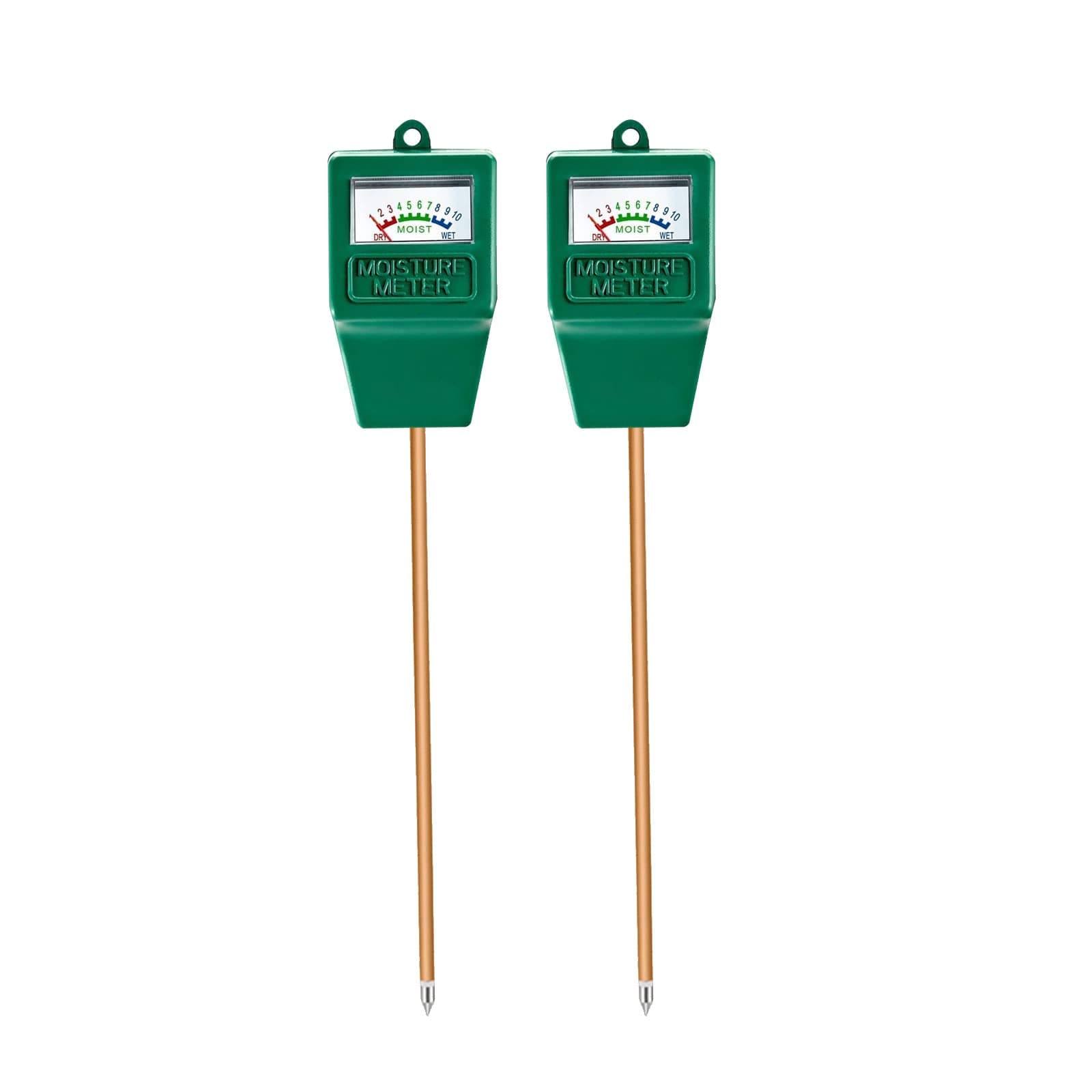 Soil Moisture Meter-Green-2 Pack