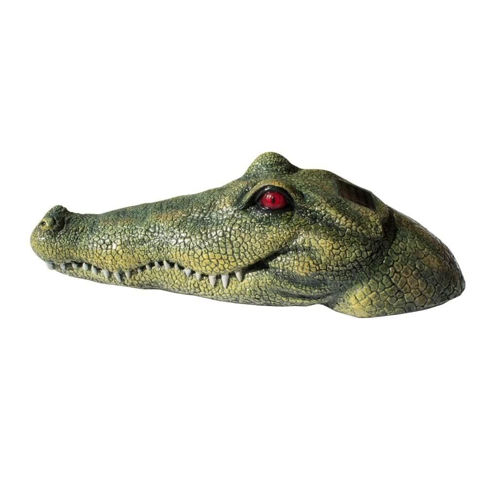 21" L Gator Defender, Alligator Head Floating Decoy
