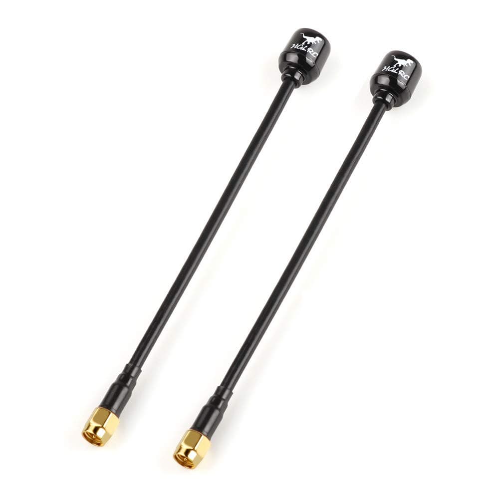 HGLRC RHCP SMA Long Range Antenna FPV Hammer Mini 2.5dBi Super Mini 5.8G for RC Drone (2pcs)