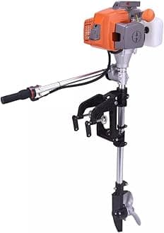 63cc 2 Stroke Gas 4hp Outboard Motor Jon Boat, Zodiac, Dingy