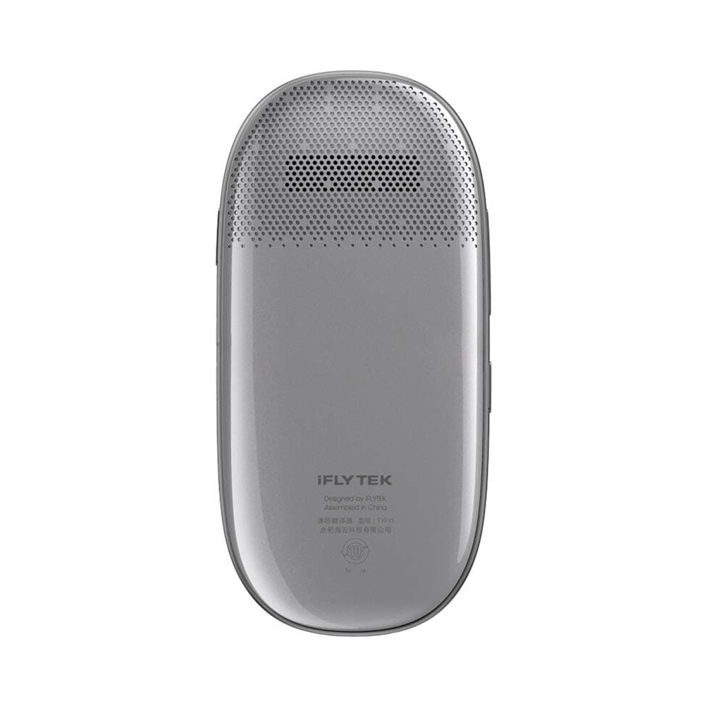 iFLYTEK Language Translator Device Chinese and English Support Real-Time Language Translating for Learning, Travel, Shopping, Business.(Silver)