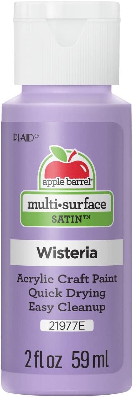 Apple Barrel Multi Surface Acrylic Paint, 2 oz, Wisteria 2 Fl Oz
