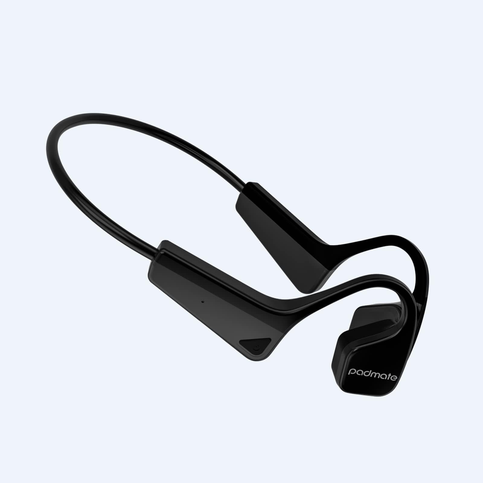 pamu S30 Bone Conduction Headphones - Wireless Bluetooth Open Ear Design - Sweatproof & Waterproof Wireless Headphones for Running, Cycling, and Sports - Lightweight and Comfortable - Hearing Safe