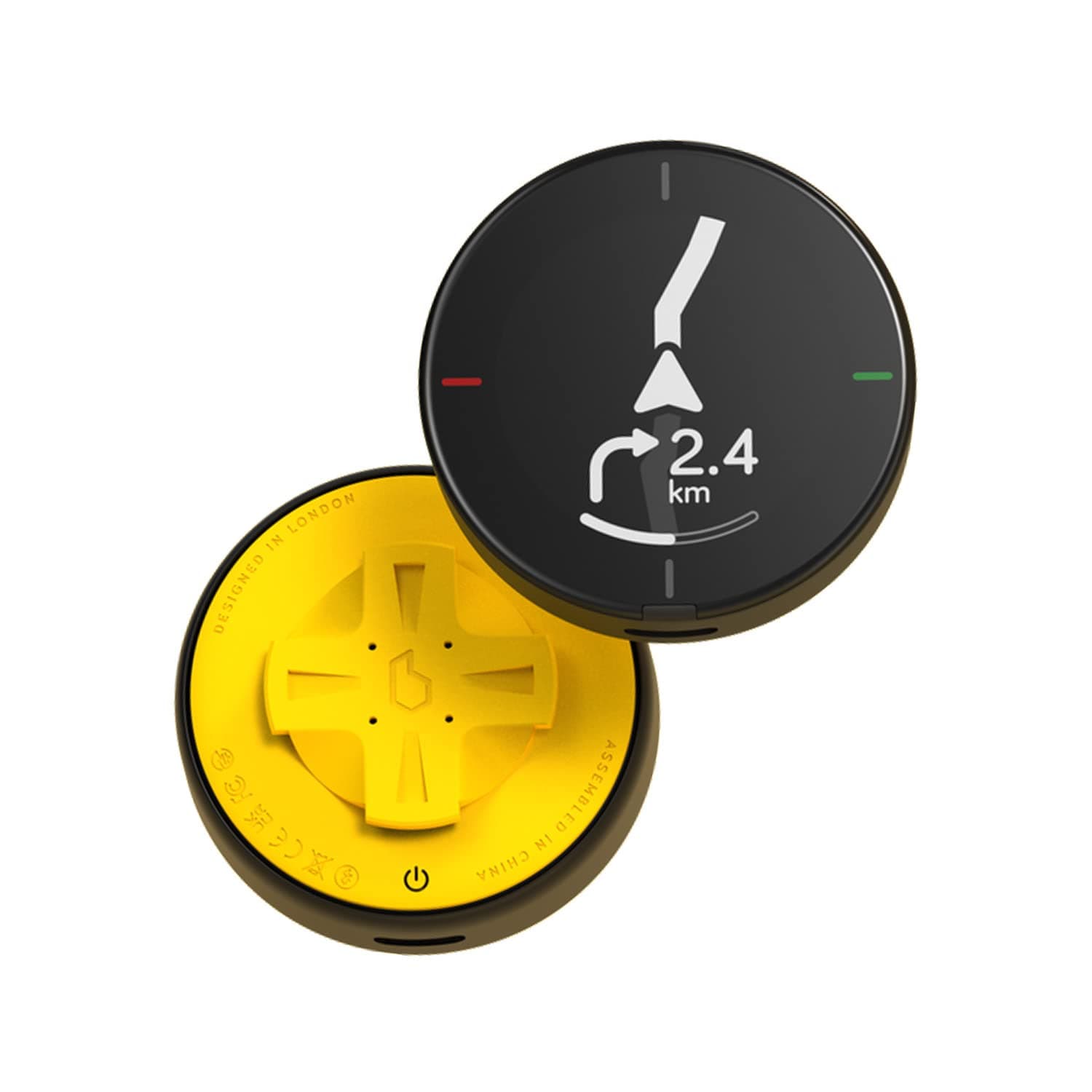 Velo 2 GPS Computer - Wireless World Navigation Map I Weather Protection I Battery Life +11H I USB Charging I Satellite Navigation Cycling Attachment Strap I Glove Compatible