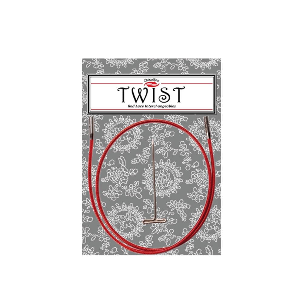 ChiaoGoo Twist RED Cable 75cm Small - 1pc