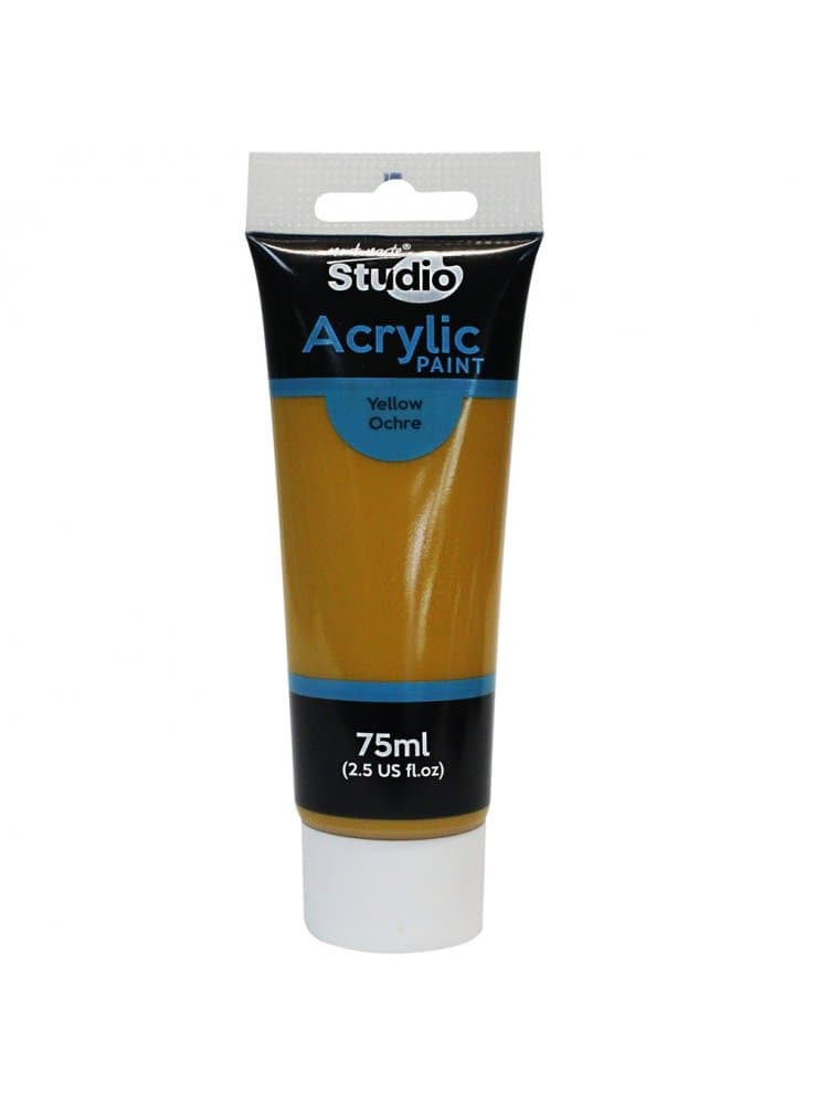 Mont Marte Acrylic Paint Studio 75ml - Yellow Ochre