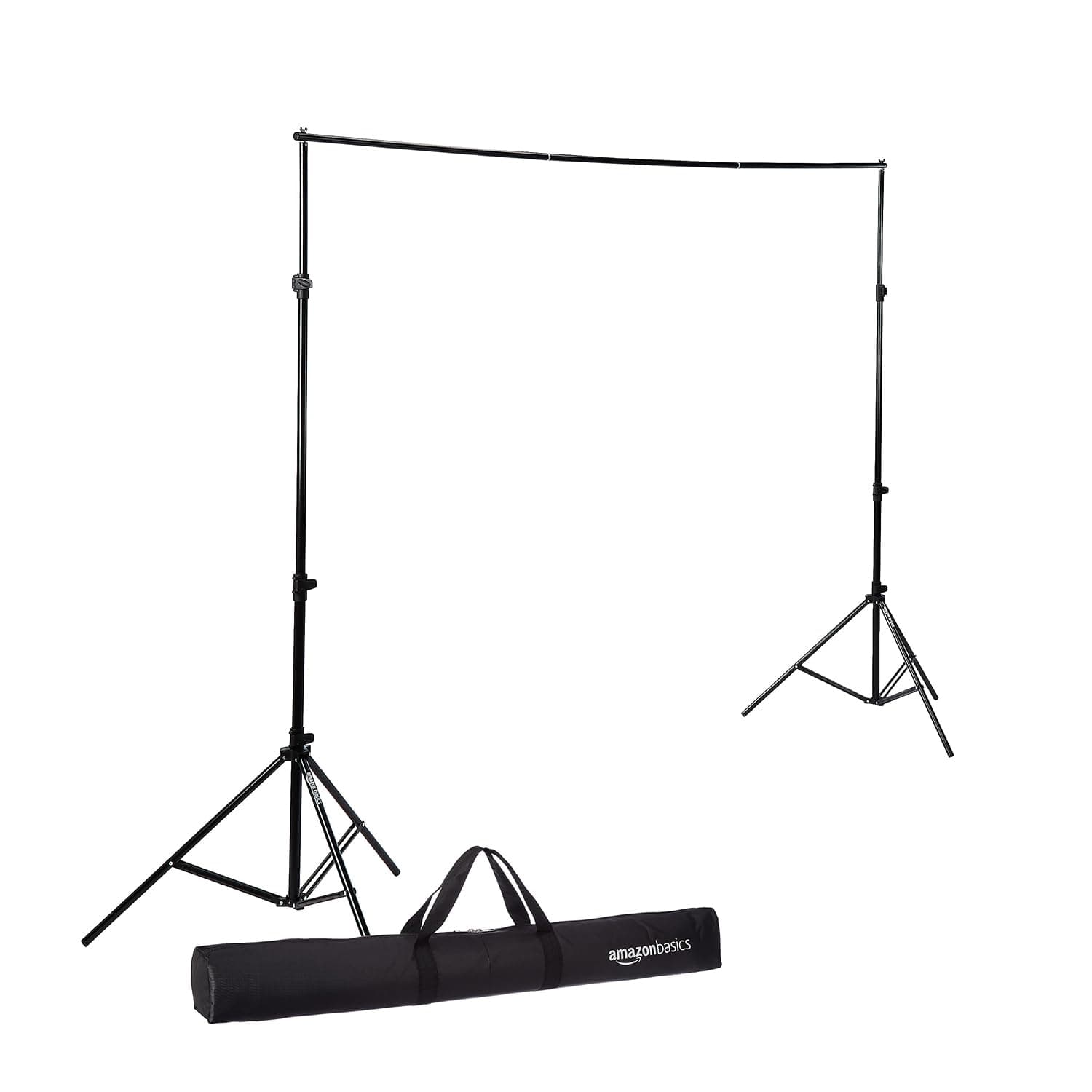Studio Background Stand Kit for Backdrop Photography and Videography, Adjustable, Foldable and Portable with Carry Bag (9 x 9 Feet)