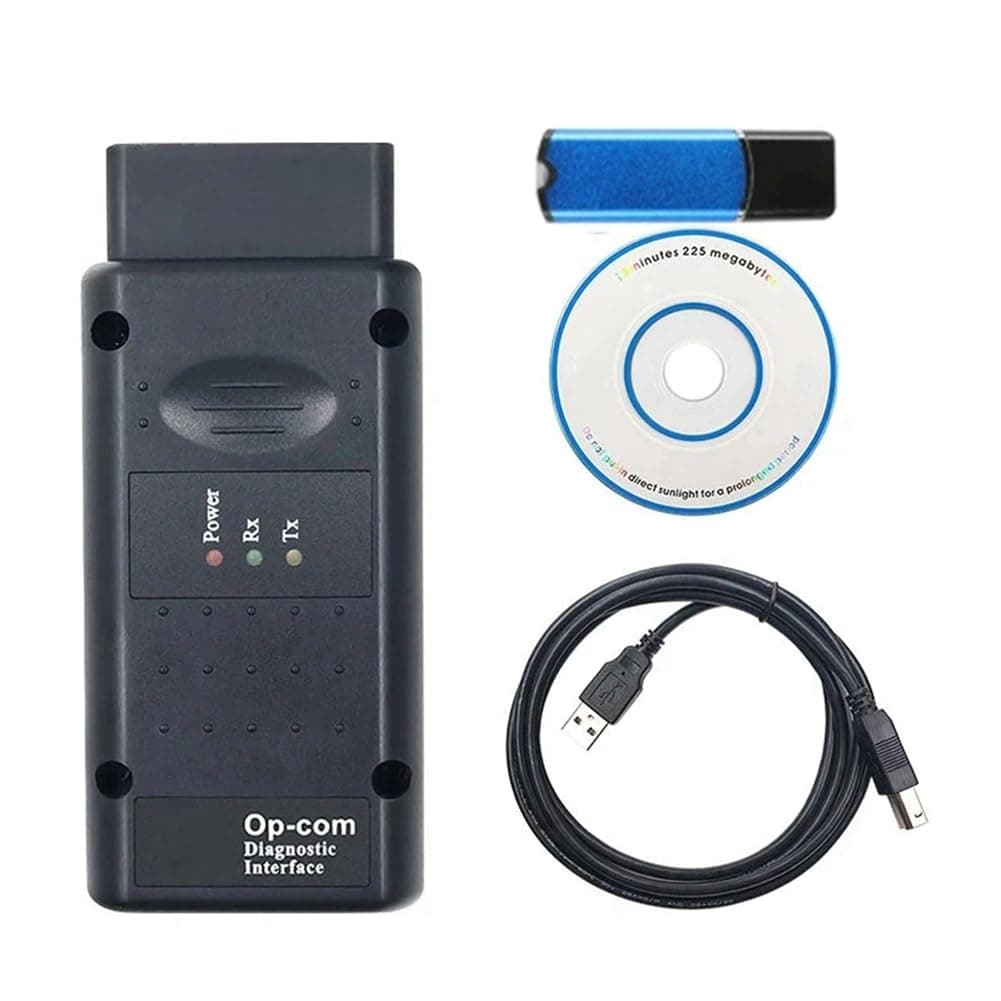 OPCOM 2021 with Diagnostic Tool for USB Dongle OP-COM V1.95, Update Flash ON COM V2021 for Diagnostic Tools for Car